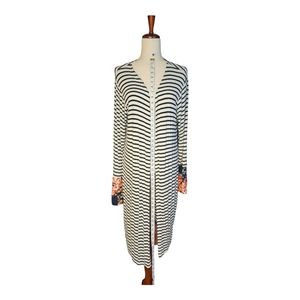 Blakely long duster, lightweight comfy & stretchy